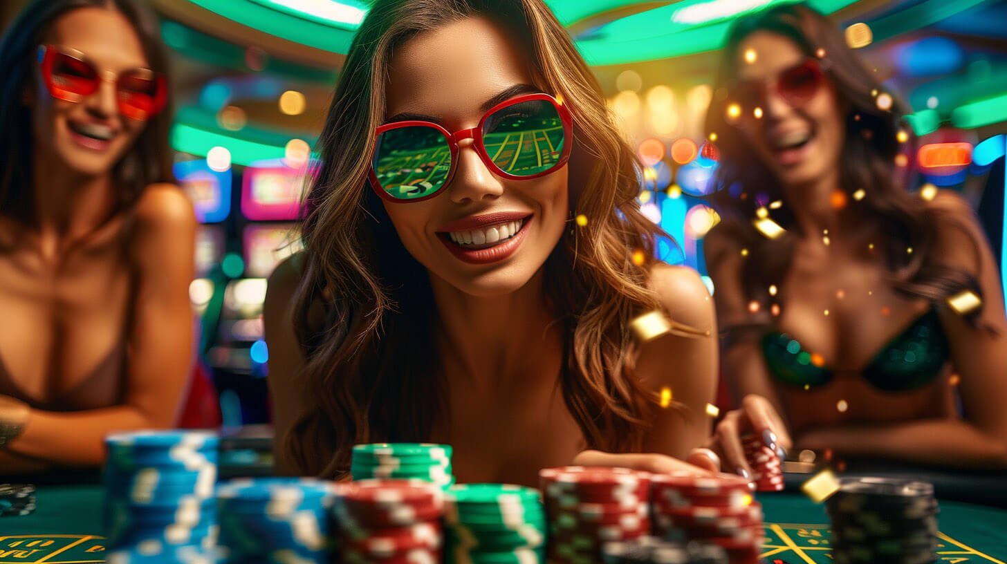 Giao diện trò chơi slot online đầy màu sắc và sôi động